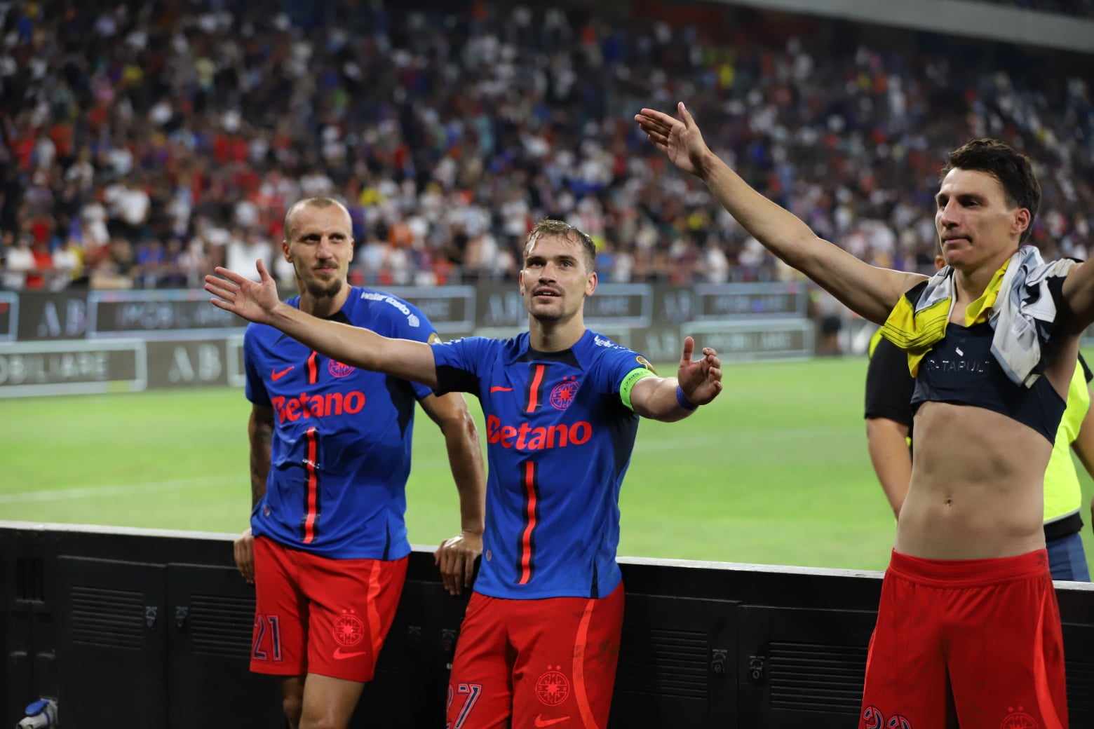 FCSB, calificare senzațională în faza principală a Europa League, după golul lui Darius Olaru din minutul 90+3 | FOTO