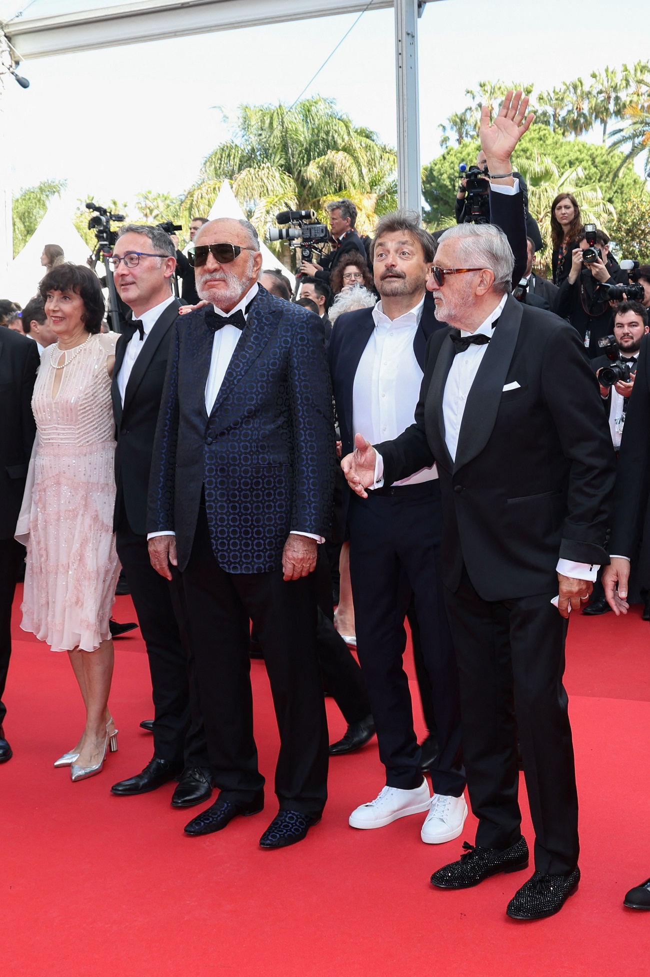 Ilie Năstase, pe covorul roșu de la Cannes 2024 cu filmul „Nasty”. Ce legende ale tenisului l-au însoțit, pe lângă Ion Țiriac