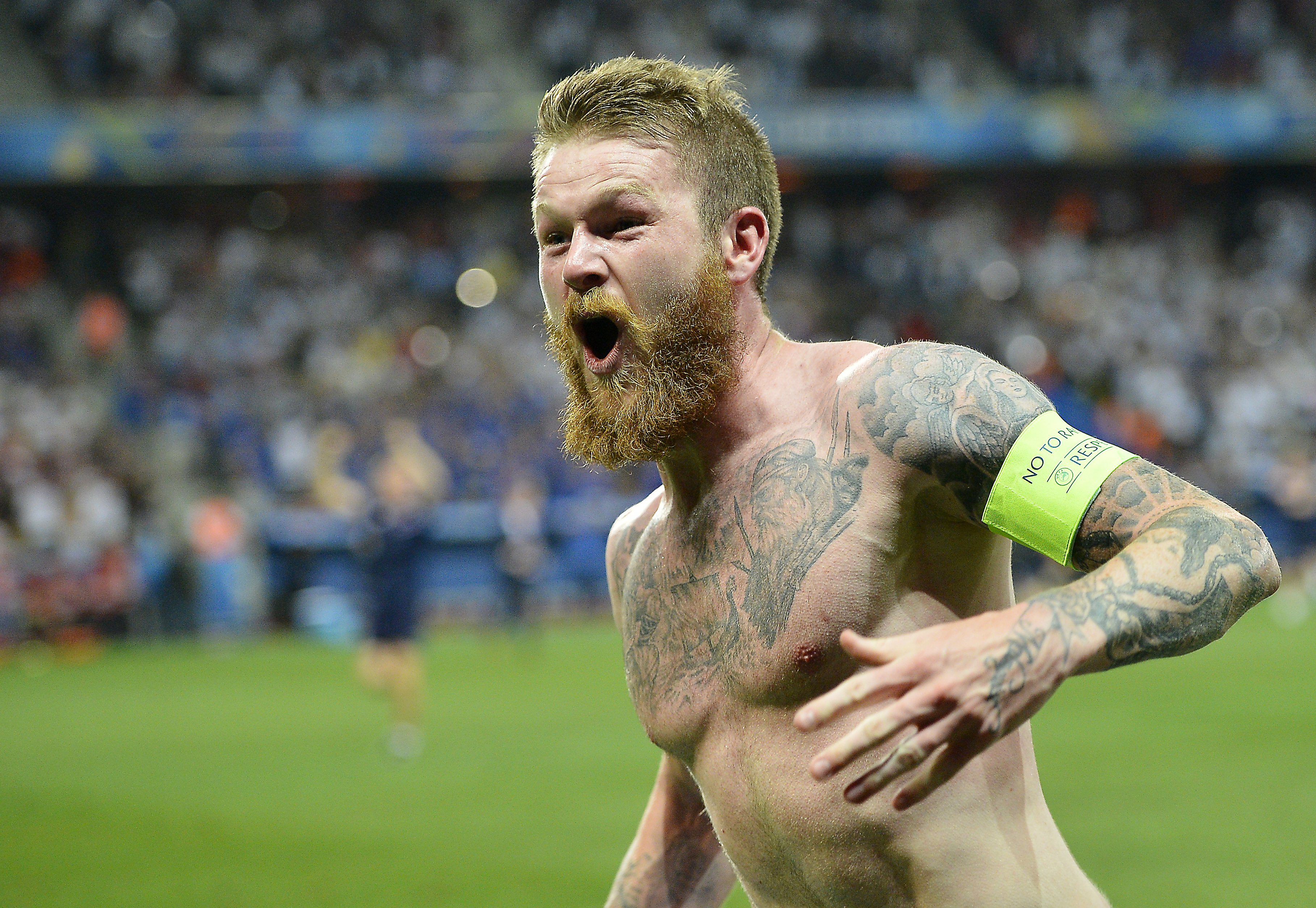 Euro 2016. Sărbătoare în Islanda după victoria "incredibilă" în fața Angliei / GALERIE FOTO&VIDEO