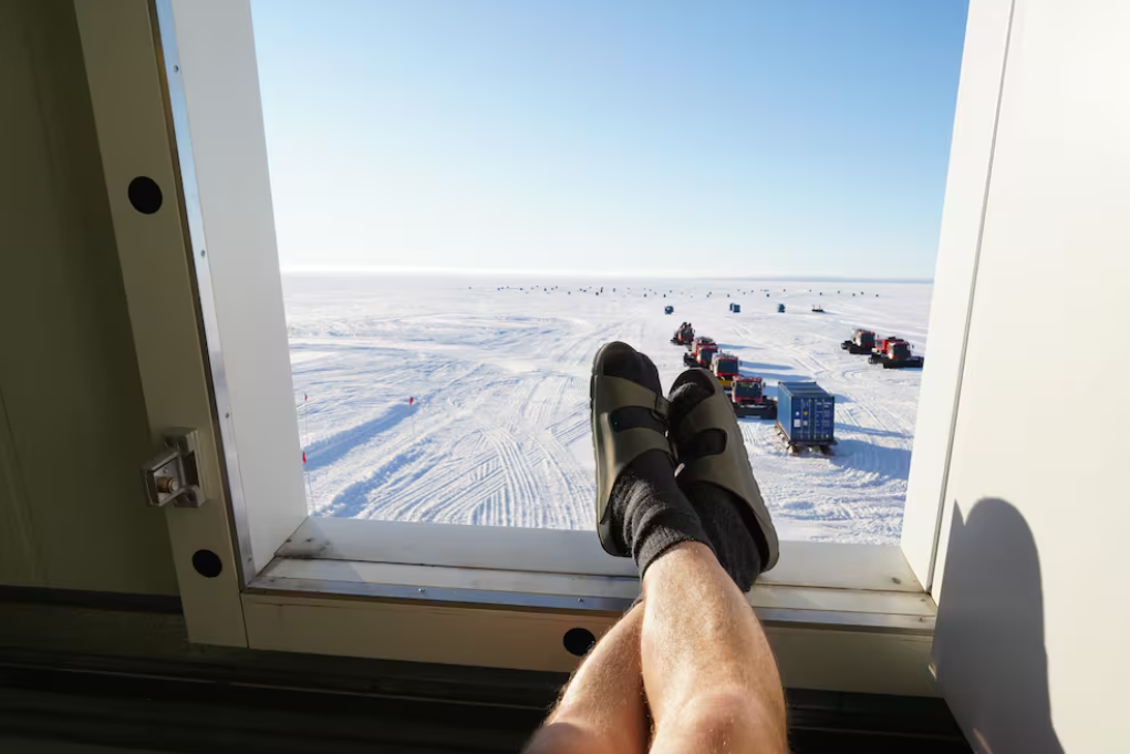 Viața la -30 de grade Celsius, în Antarctica: „Un imens loc de joacă”