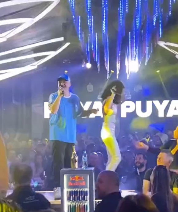 Puya și-a întrerupt concertul când o domnișoară a urcat pe scenă. N-a acceptat să danseze cu ea: „Nu ai cum!”