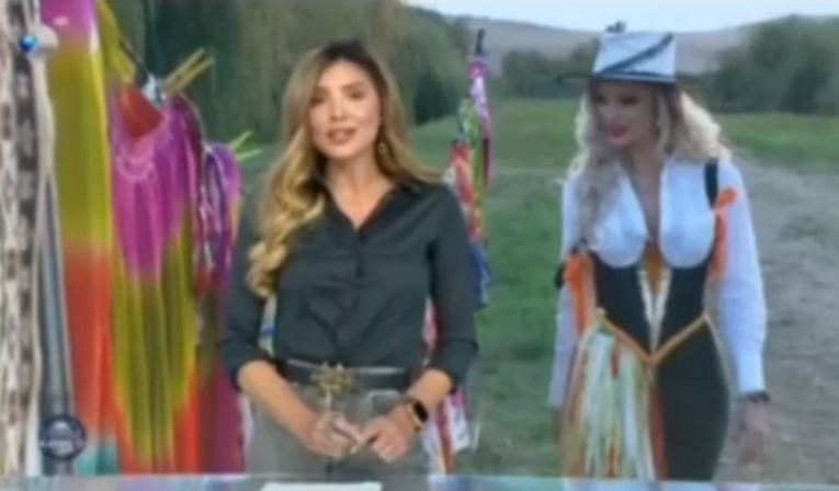 Ilinca Obădescu, accident vestimentar în direct la Kanal D. Cum a trecut peste momentul stânjenitor