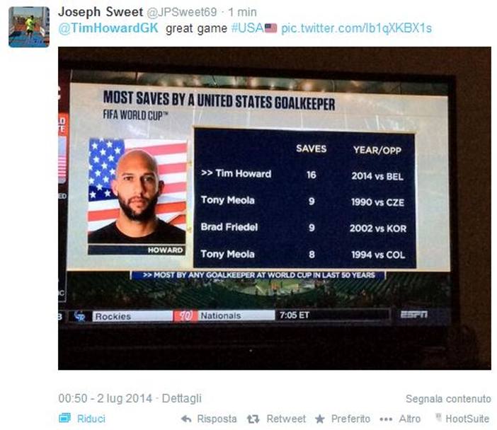 FOTO/ Americanii îl au pe ”Superman” Tim Howard. ^16 parade, RECORD MONDIAL, dar e acasă