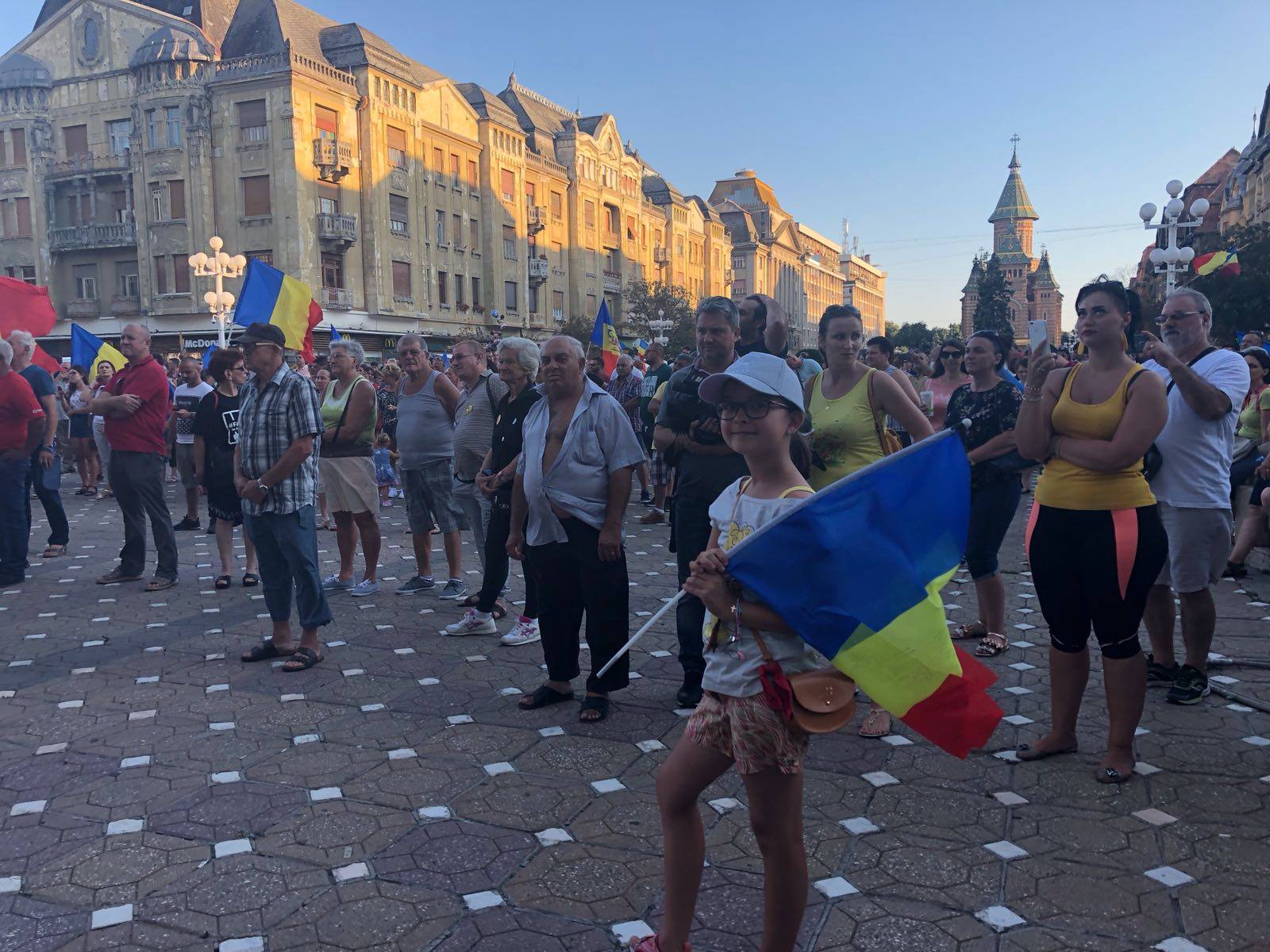 Manifestații de amploare pentru susținerea Mitingului Diasporei de la București în Sibiu, Braşov, Iaşi şi Bistriţa și Timișoara