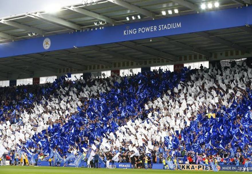 Ce party pe ”King Power Stadium”! Leicester a dat o petrecere pe cinste, la meciul cu Everton. Imagini de colecție / GALERIE FOTO & VIDEO