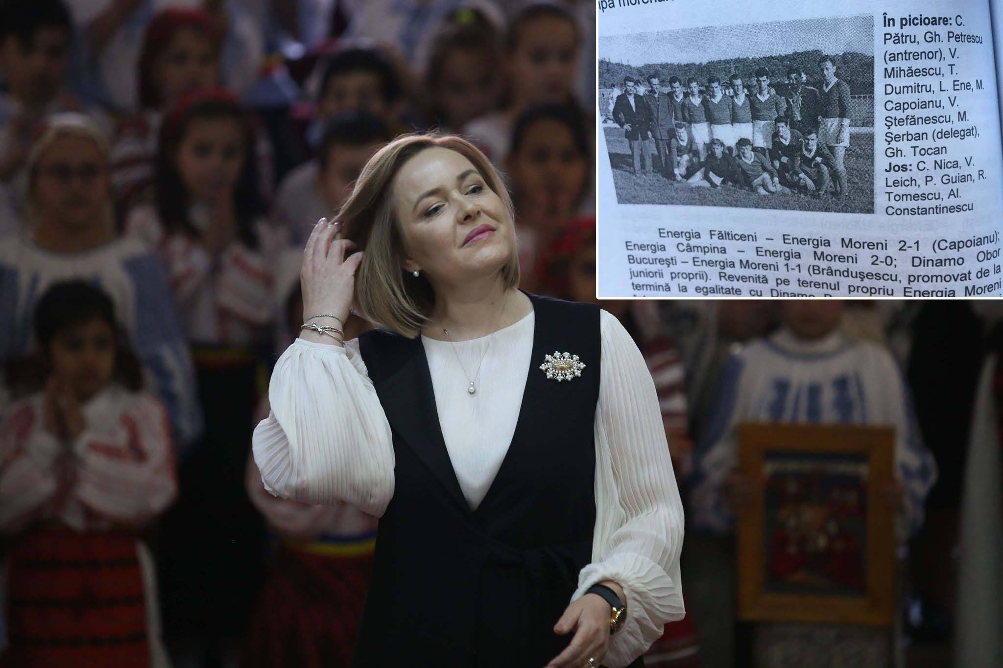 Tatăl ministrului Carmen Dan a fost căpitan la echipa de fotbal Flacăra Moreni. "Vuță", fundașul care făcea "foarfeci peste cap"