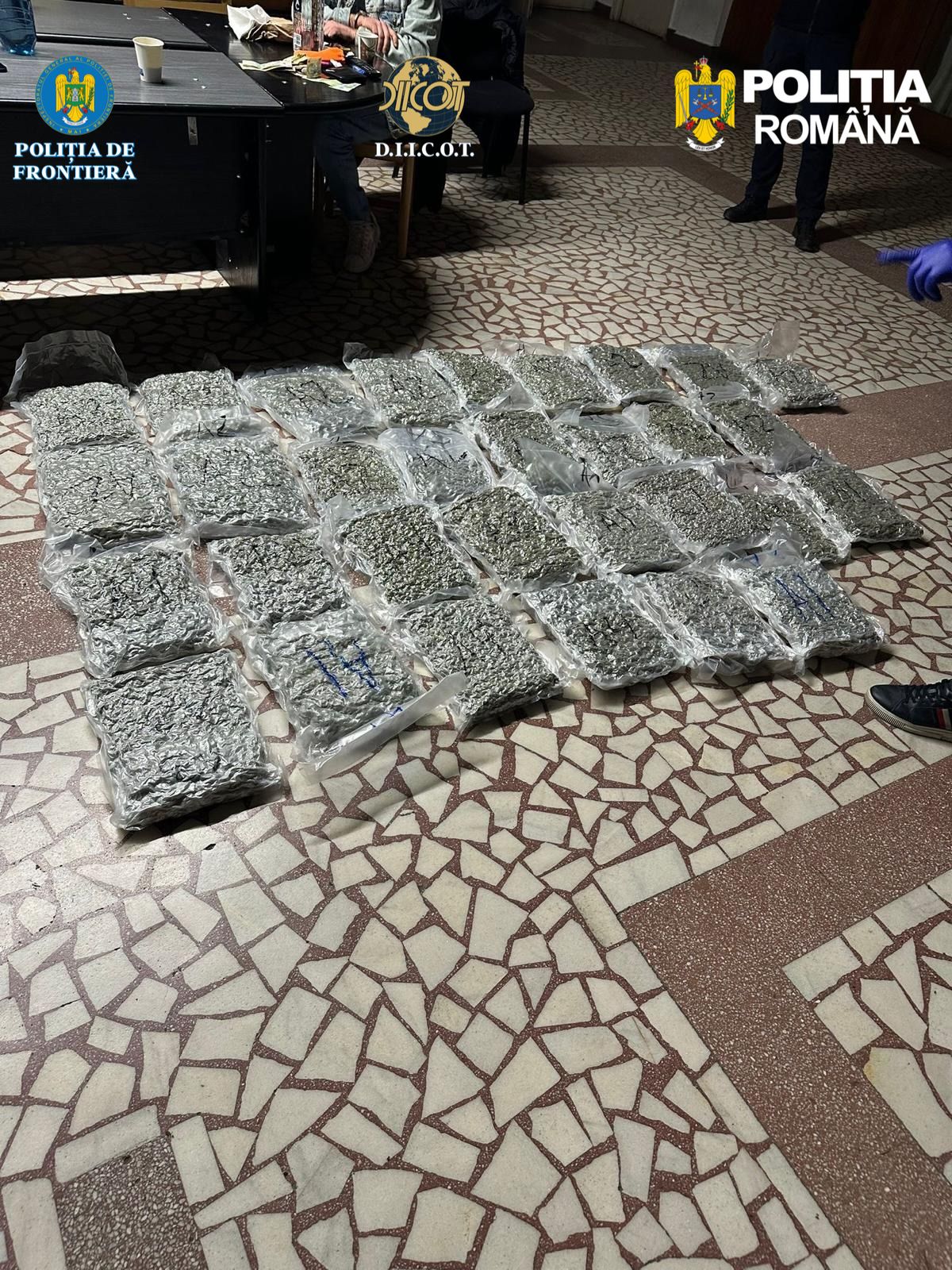 Un italian a venit din Spania până în România cu autocarul. Polițiștii l-au arestat când au văzut ce avea în valize