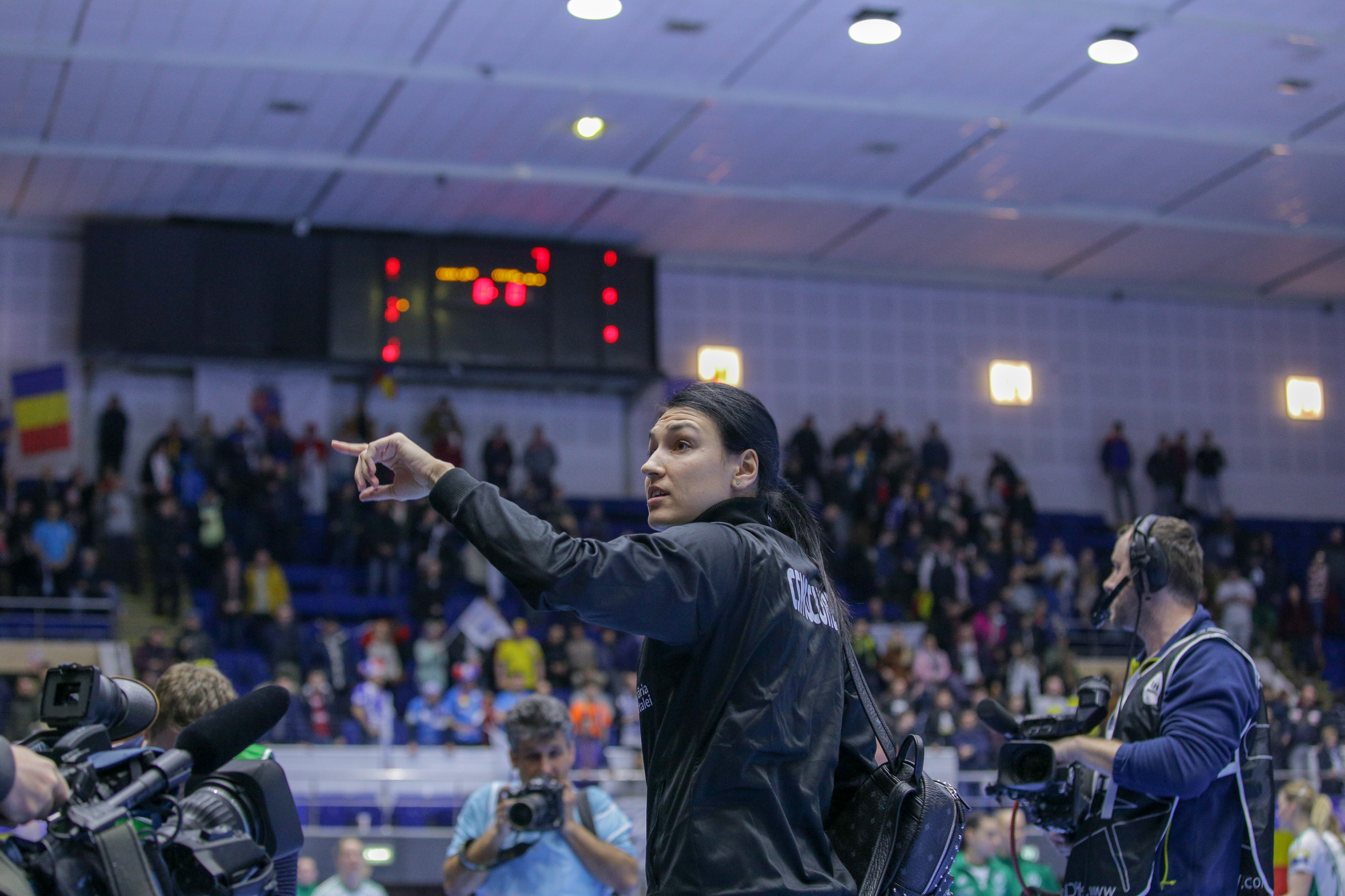 GALERIE FOTO / Cele mai spectaculoase imagini de la meciul de handbal CSM București - Gyor