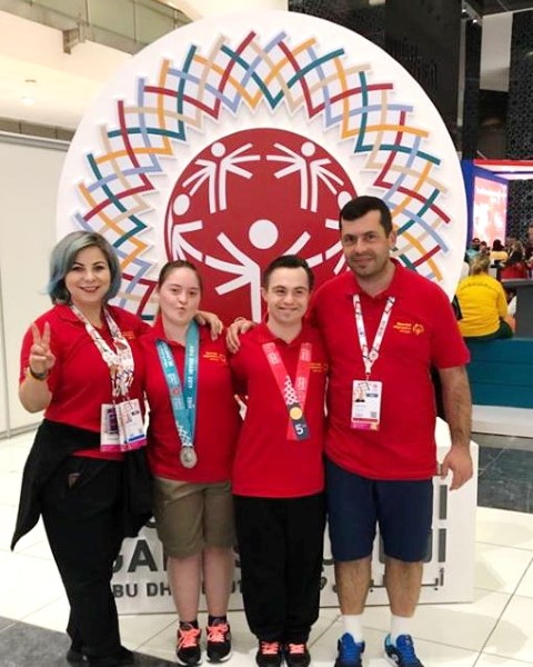 56 de medalii pentru delegația României la Jocurile Mondiale de Vară Special Olympics Abu Dhabi 2019
