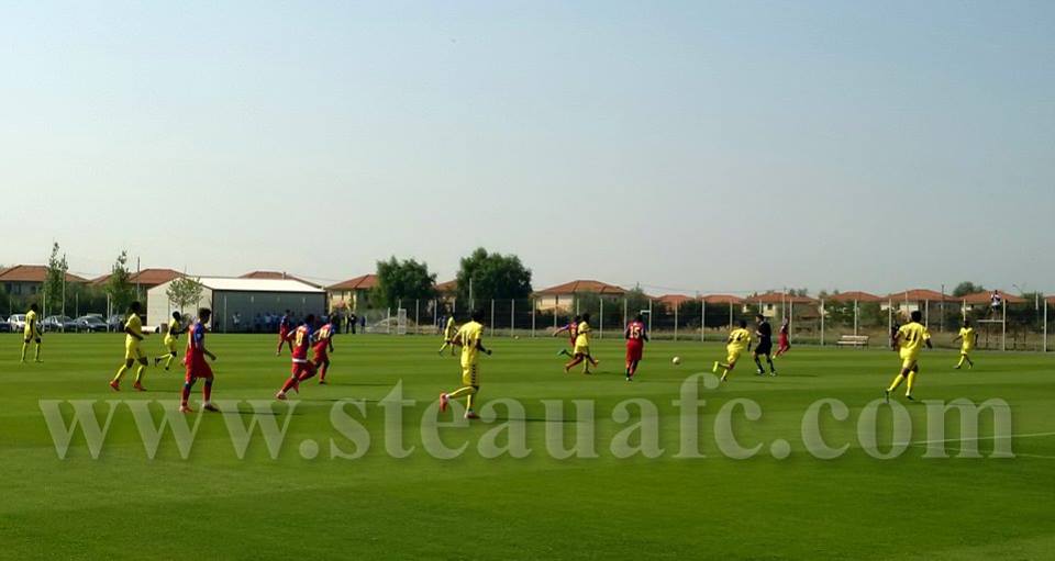 Steaua, victorie la limită cu Al Ittihad Kalba. Tade a marcat singurul gol al meciului / GALERIE FOTO