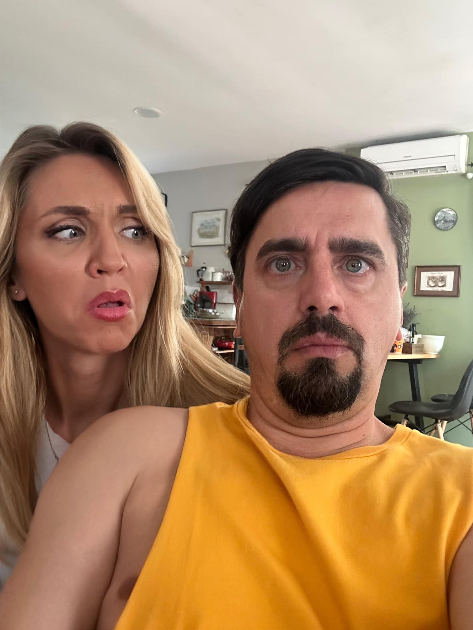 Ana Odagiu formează un cuplu alături de Cosmin Natanticu pe platoul de filmare: „Îl cunosc de o viață, de pe vremea facultății”