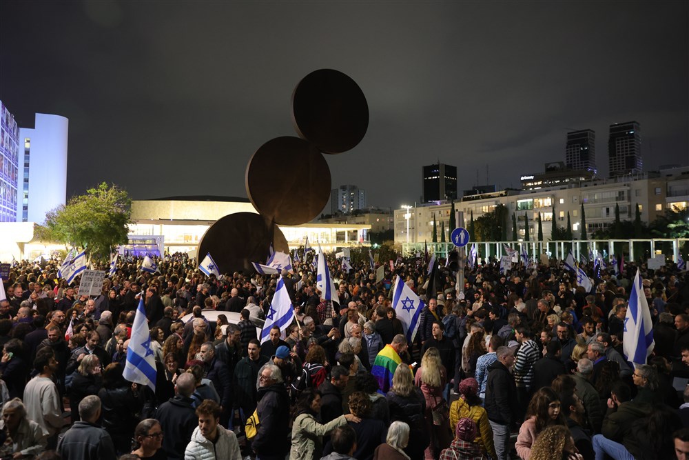 Protest cu mii de oameni în Israel, împotriva guvernului Netanyahu. „Democraţia e în pericol”. FOTO