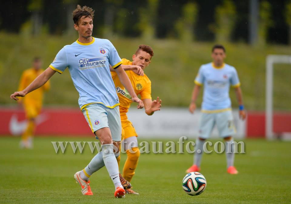 FOTO / Steaua, firavă cu AEL Limassol (1-1). "Motoreta" Popa s-a reaccidentat