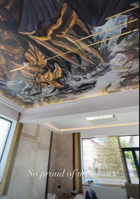 Imagini cu hotelul pe care l-a construit soția lui Adrian Minune. La parter va fi un restaurant cu specific mediteraneean