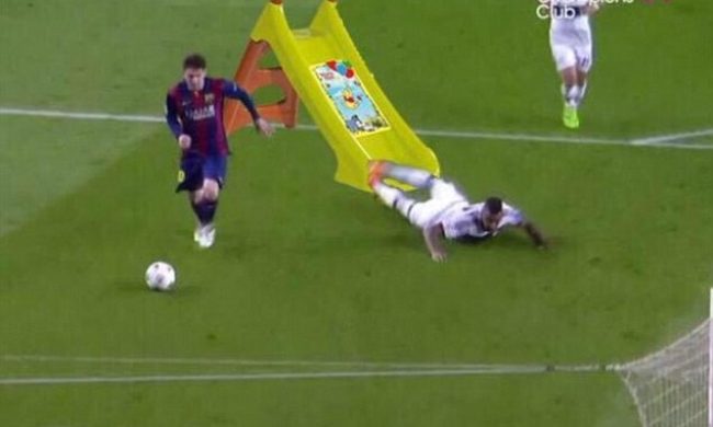 RÂZI CU LACRIMI. Cum a fost ironizat Boateng pe net după ce a fost UMILIT de Messi / GALERIE FOTO