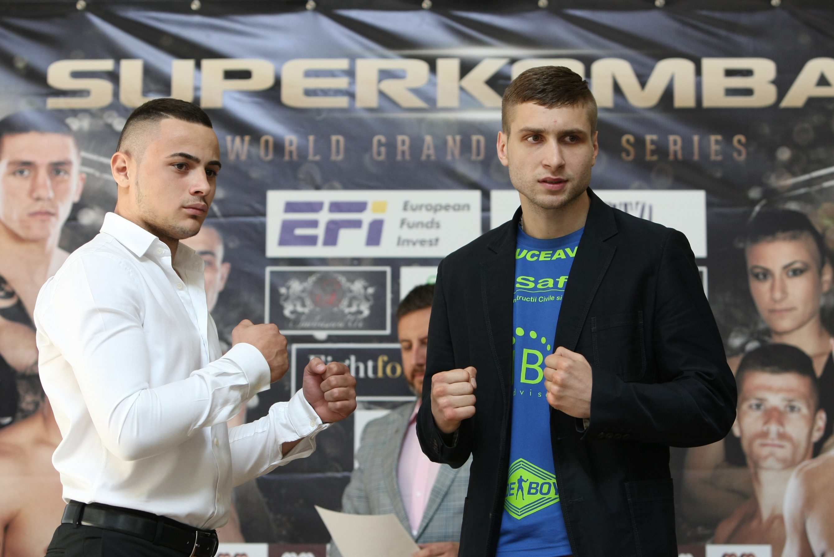Luptătorii de la Superkombat București au trecut cu bine de proba cântarului oficial / GALERIE FOTO