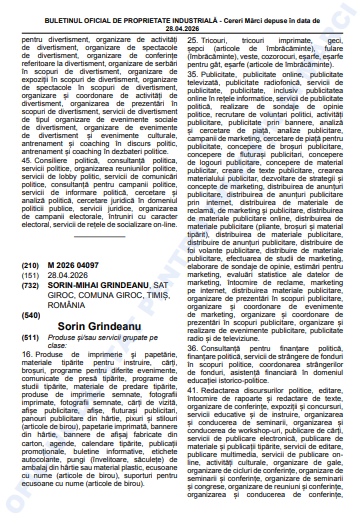 Sorin Grindeanu și Claudiu Manda își înregistrează numele ca mărci la OSIM