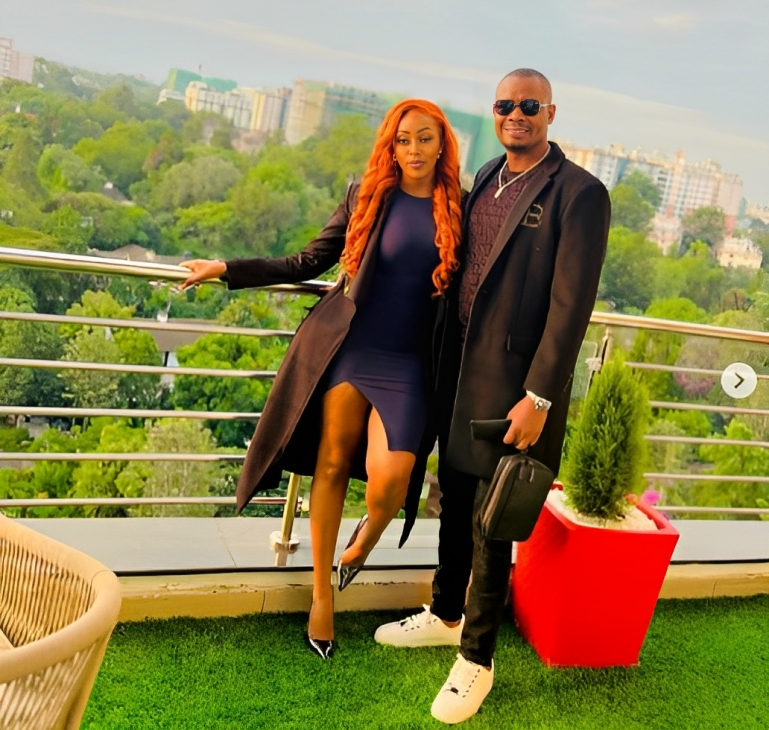 Amber Ray with Kennedy Rapudo