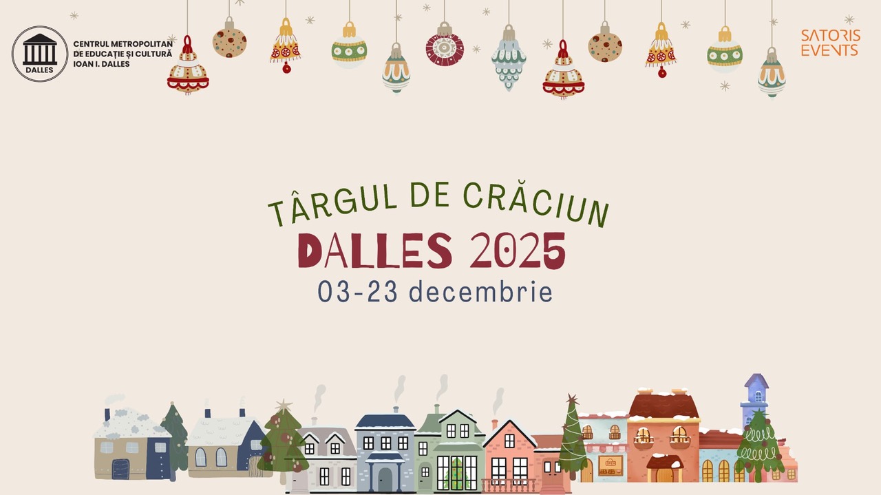 Când se deschide Târgul de Crăciun de la Sala Dalles. Producătorii locali aduc în București spiritul sărbătorilor de iarnă
