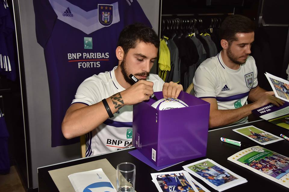 Nicolae Stanciu și Alexandru Chipciu sunt iubiți de fanii echipei Anderlecht | GALERIE FOTO&VIDEO