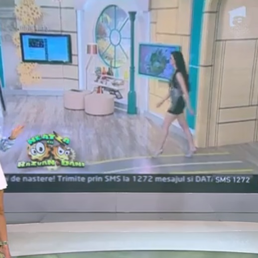 Imagini cu Ramona Olaru în tinerețe, când nu era celebră. Avea părul brunet și purta ochelari de vedere