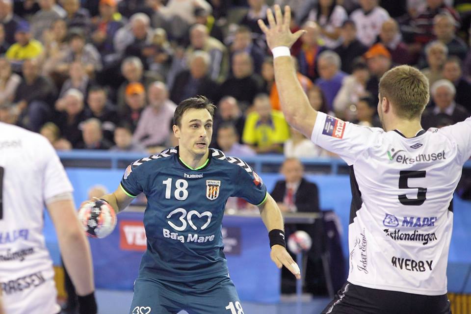 S-a terminat! Minaur Baia Mare, eliminată matematic din Liga Campionilor, după 24-29, acasă, cu ultima clasată
