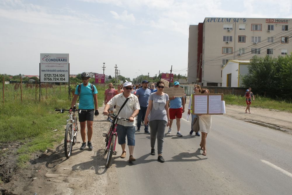 FOTO/ Protest în Prelungirea Ghencea. Este a 10-a acțiune de protest din ultimii 5 ani