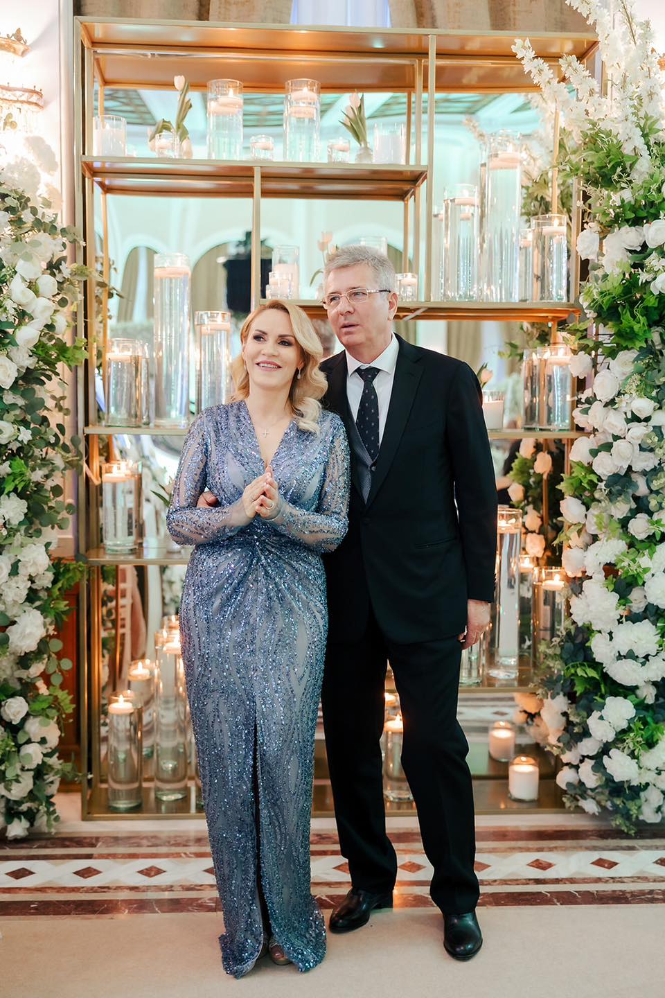 Fiul cel mare al Gabrielei Firea a făcut nuntă secretă la Palatul Snagov. Mireasa și soacra mare au atras atenția tuturor