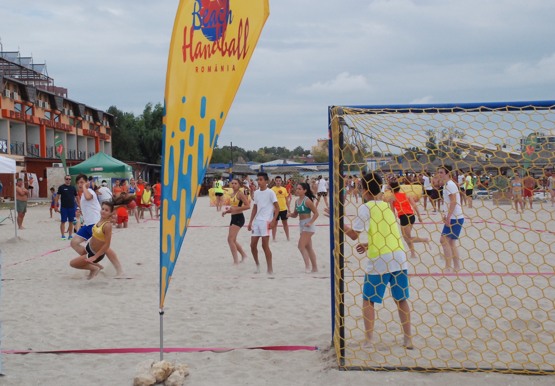 România vrea să meargă la Jocurile Olimpice din 2024 cu beach-handball-ul! GALERIE FOTO