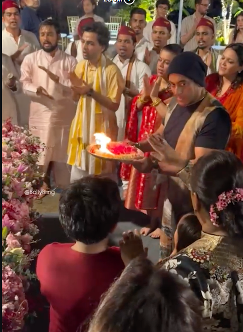 Iulia Vântur și Salma Khan, împreună la un ritual sacru în India
