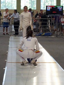 GALERIE FOTO / Trăirile sportivelor din România în preliminariile probei de spadă feminin individual
