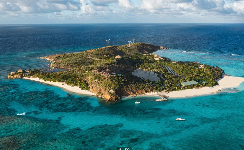 Cât costă o noapte de cazare pe insula miliardarului Richard Branson. Magnatul britanic închiriază paradisul din Marea Caraibelor