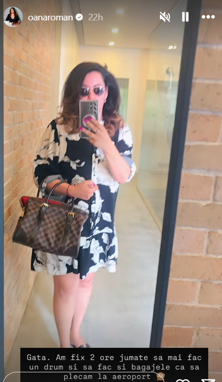 Cum arată camera hotelului din Franța în care Oana Roman și fiica ei s-au cazat. „Să vă arăt ceva ce au francezii mai ieșit din comun”