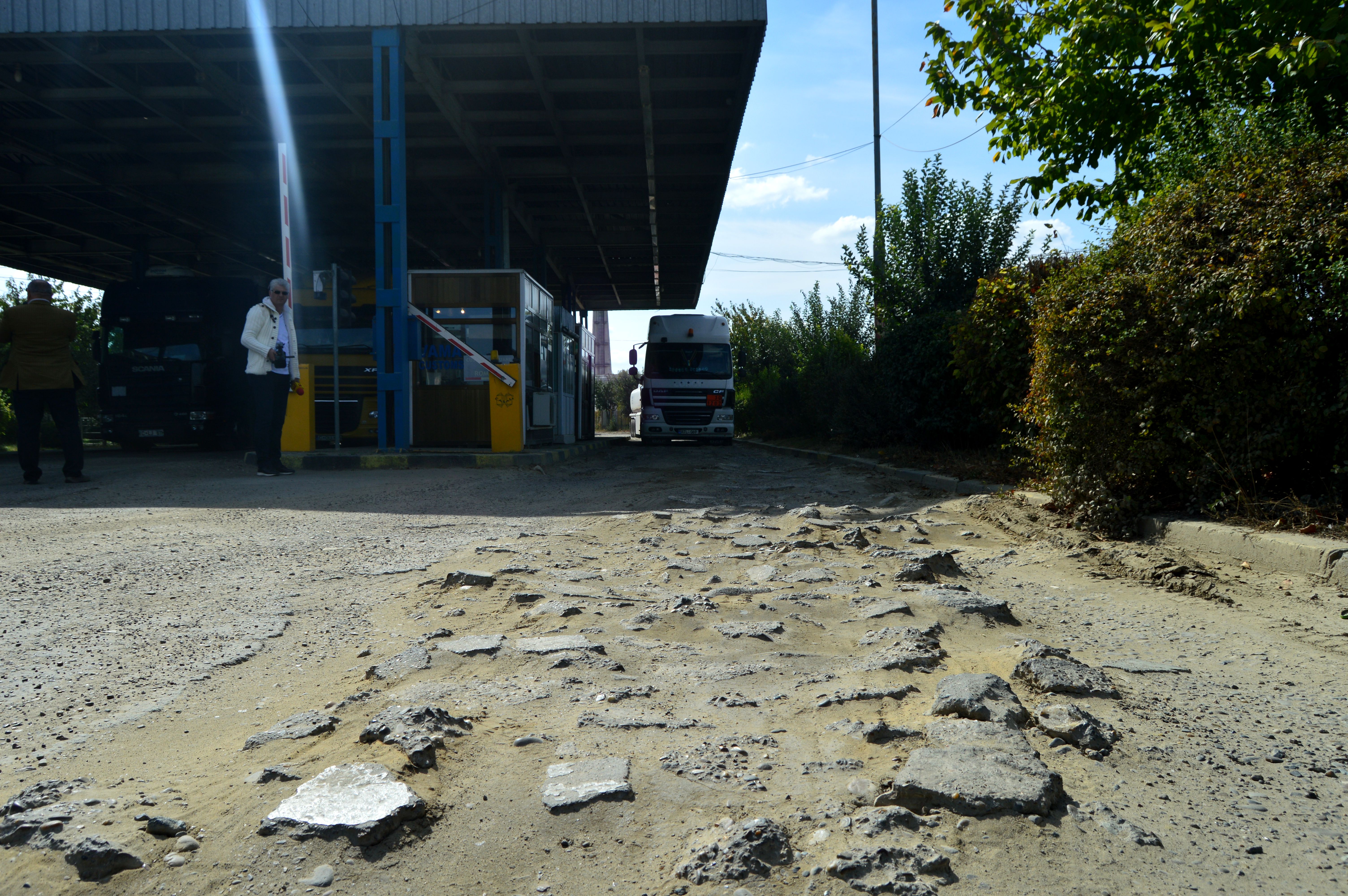 FOTO: Infrastructura din Vama Albița, reabilitată în totalitate. CNAIR a cheltuit patru milioane de lei într-o singură lună