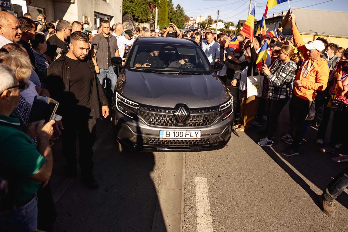 Călin Georgescu vizită Codăești, Vaslui
