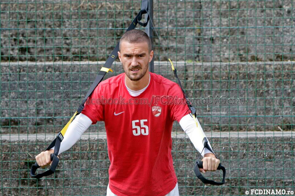 Mușchi de ”câine neîmblânzit”. Feussi dă tonul antrenamentelor lui Dinamo
