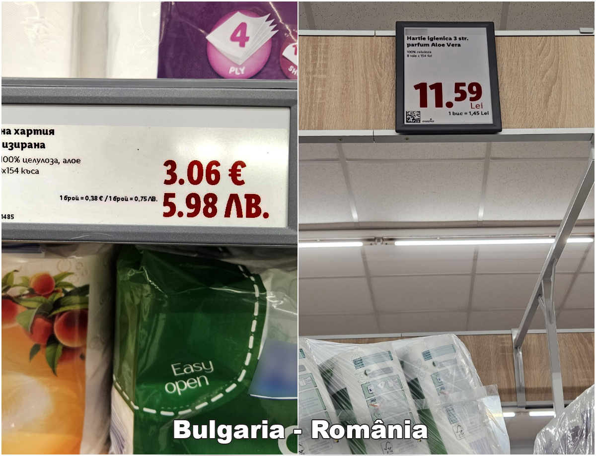 Experiment Libertatea. Preţurile la alimente în Bulgaria faţă de România: şi castraveţii aduşi din Grecia sunt mai scumpi la vecini