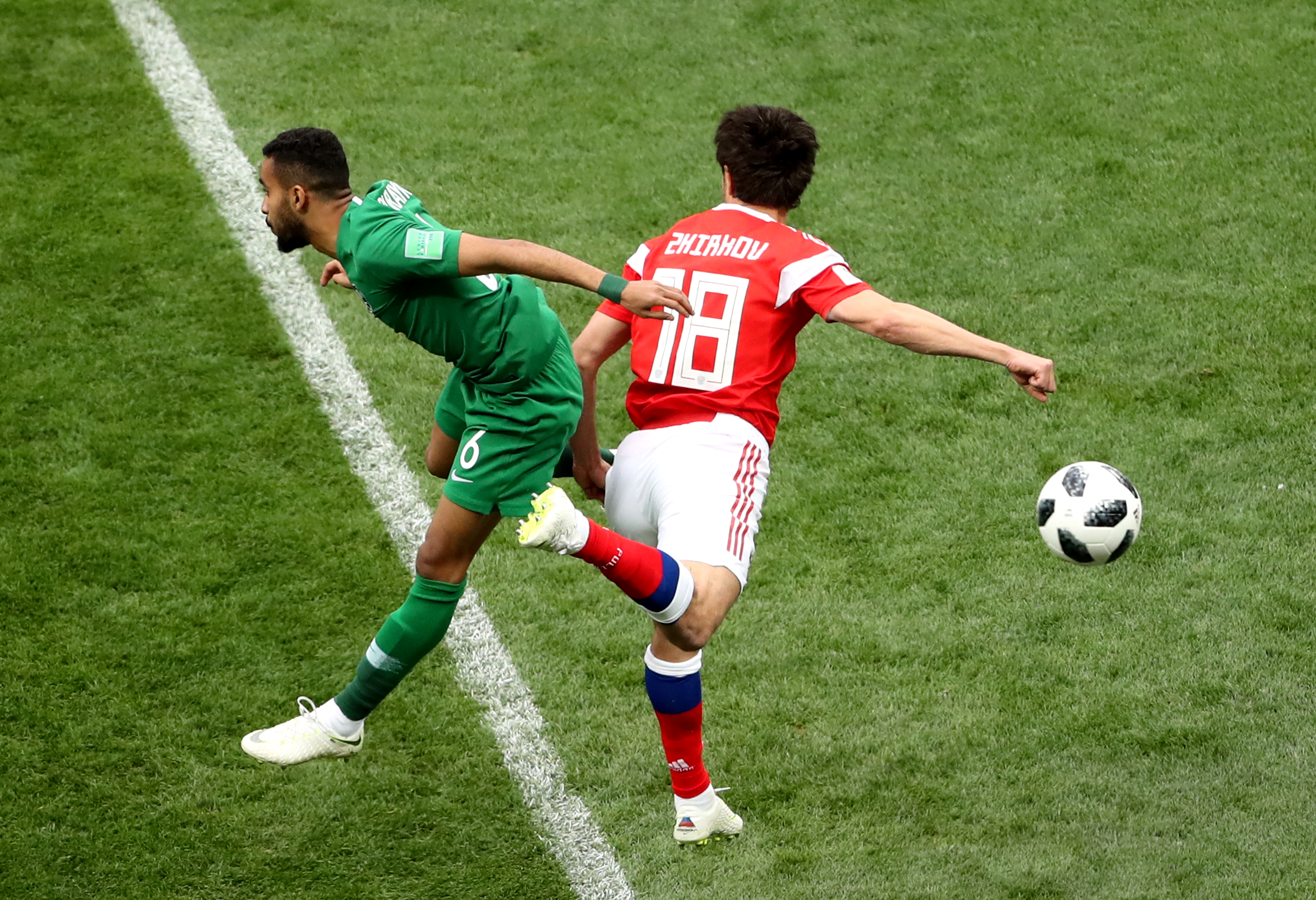 Grupa A: Rusia - Arabia Saudită 5-0, în meciul de deschidere de la Campionatul Mondial de fotbal 2018 / FOTO&VIDEO