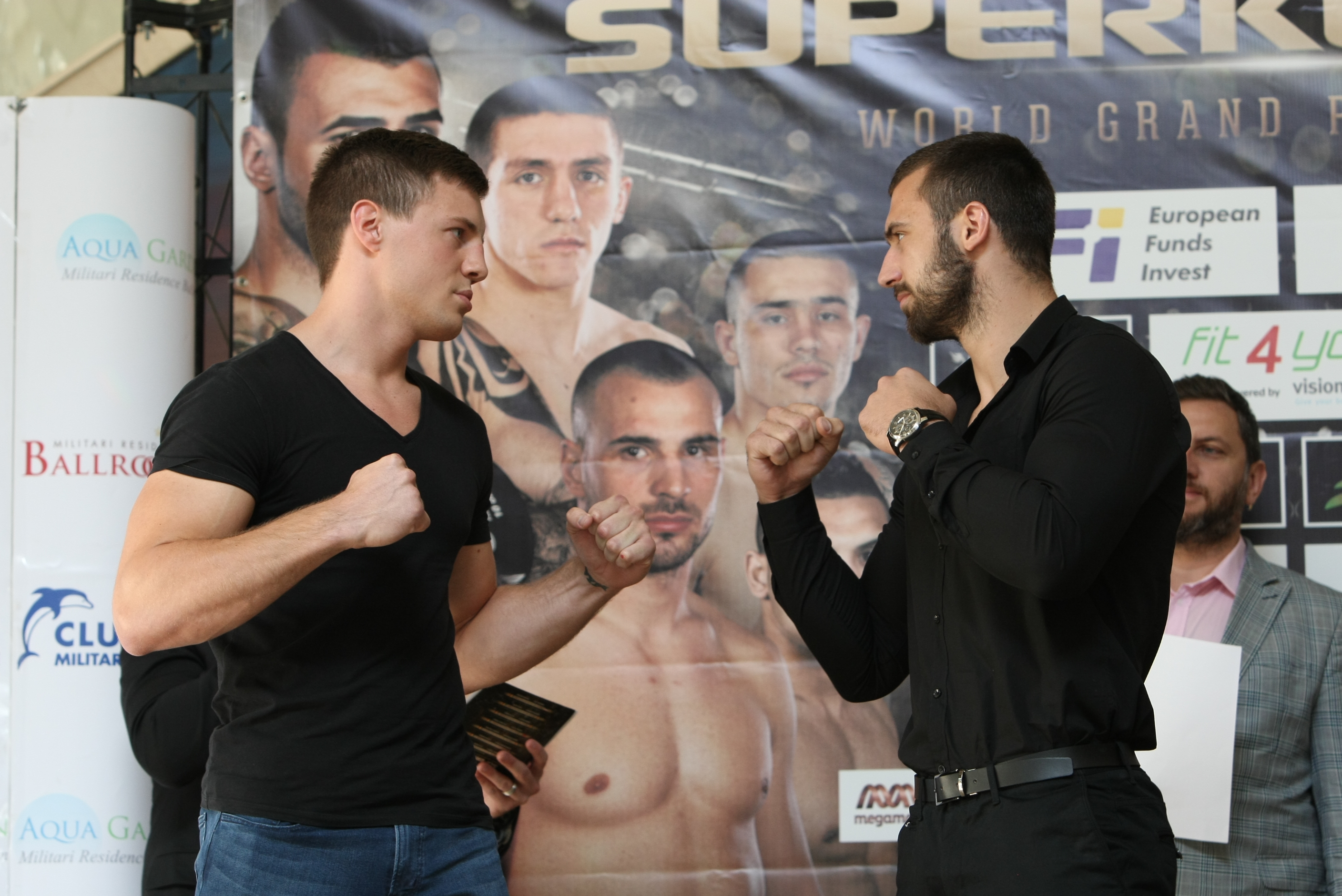 Luptătorii de la Superkombat București au trecut cu bine de proba cântarului oficial / GALERIE FOTO