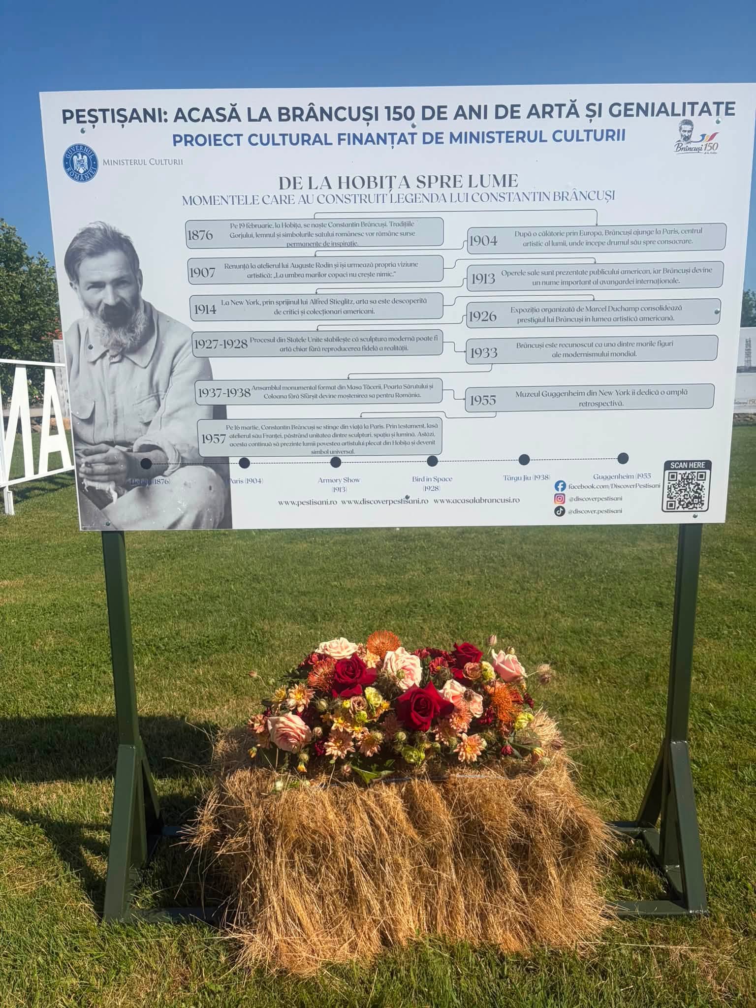 Acasă la Brâncuși. De la Artă la genialitate: motocicliști în ie, drone desenând Măiastra, ikebana cu imortele și Turneul Stradivarius