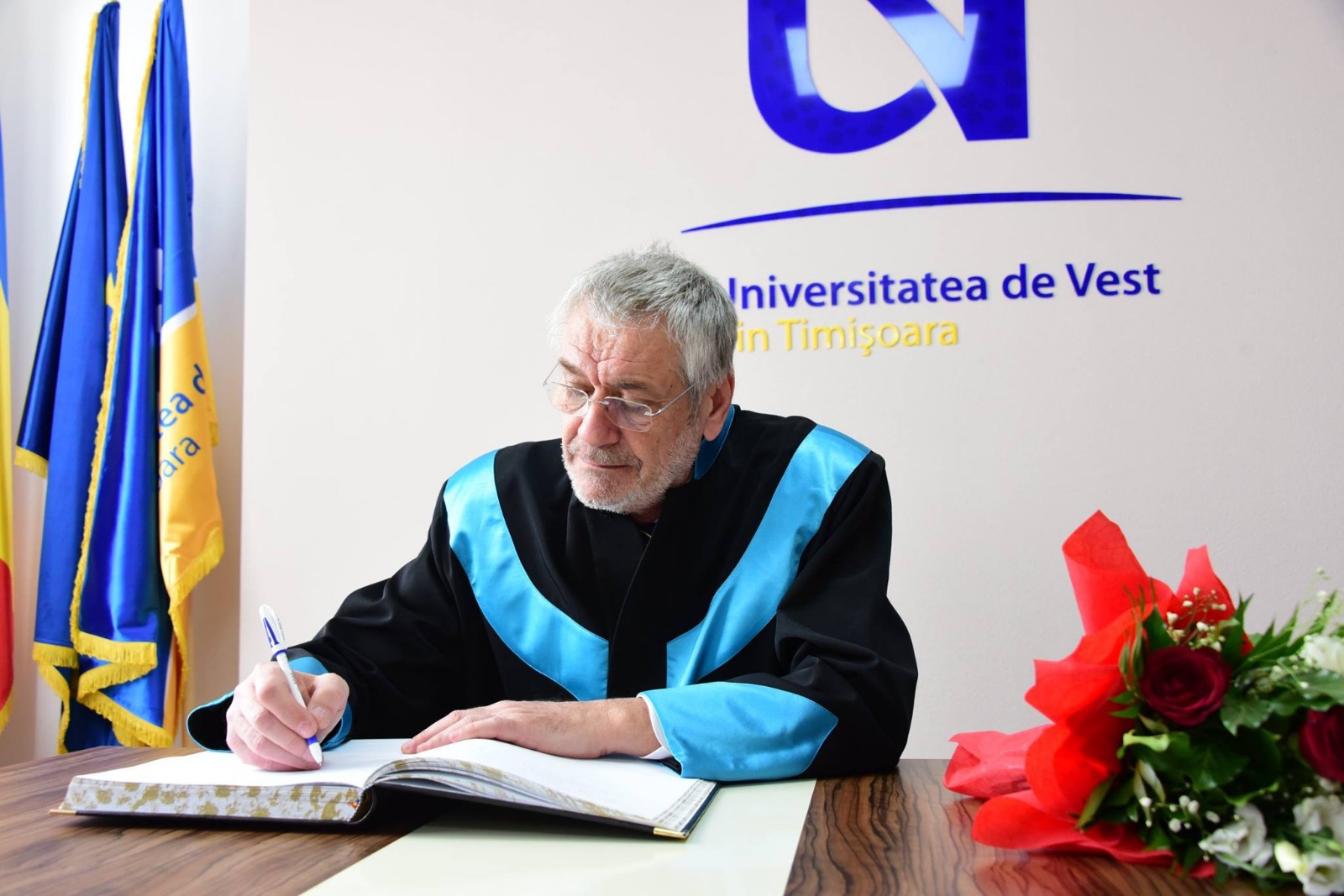 Marcel Iureș, omagiat la Timisoara. Ce le-a spus îndrăgitul actor studenților Universității de Vest/ FOTO