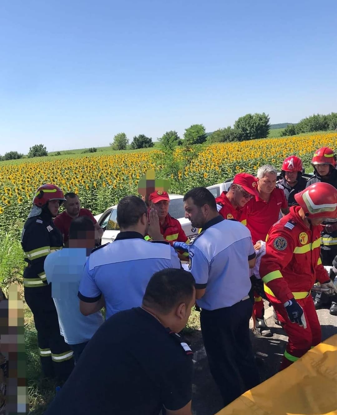 Accident cu patru morți și cinci răniți în Ialomița. A fost activat planul roșu de intervenție