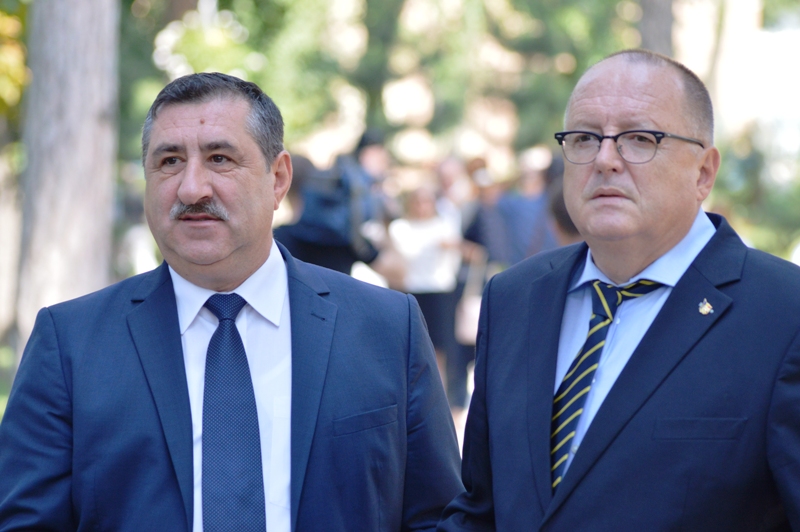 FOTO / Campionii României l-au omagiat pe George Gh. Bibescu, primul nostru reprezentant la CIO