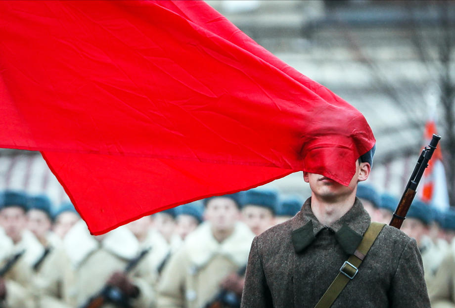 Defilare militară impresionantă în Piața Roșie. Rușii au reconstituit faimoasa paradă din noiembrie 1941, decisivă în Bătălia Moscovei