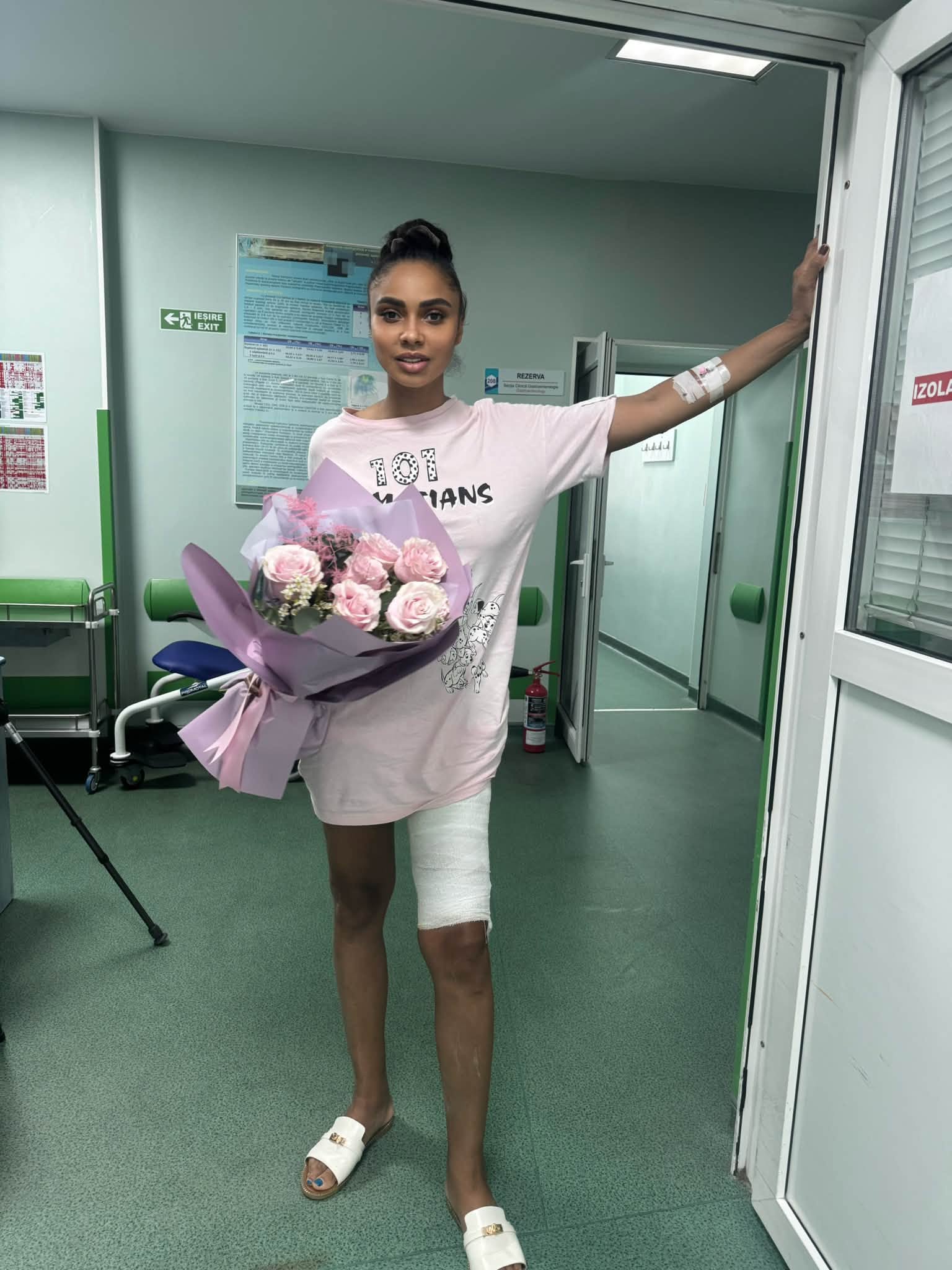 Cum arată Laurette după mai multe luni petrecute în spital