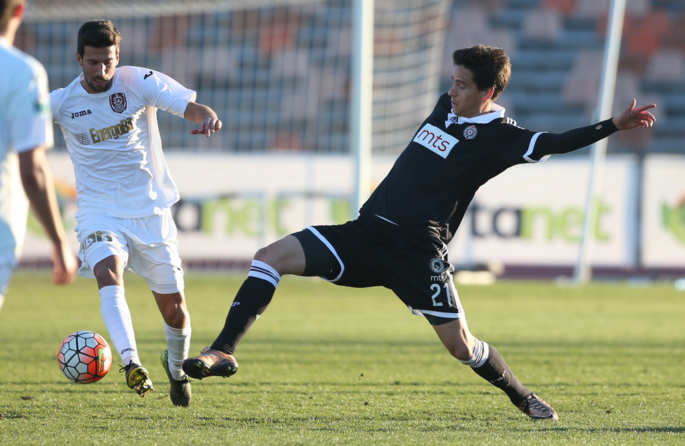 CFR Cluj, surclasată de Partizan Belgrad/ FOTO&VIDEO
