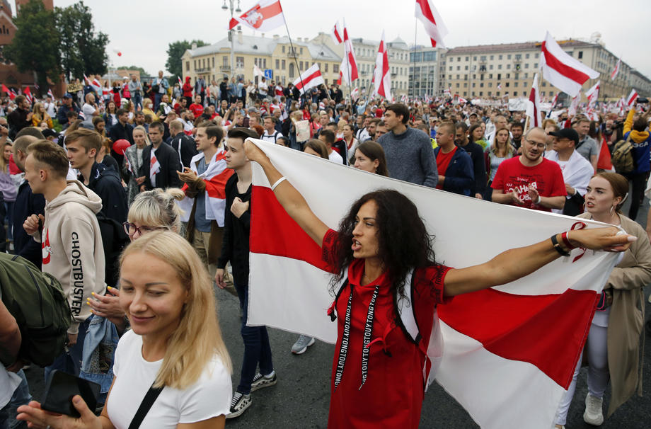 Noi proteste masive în Belarus. Peste 150.000 de oameni au cerut plecarea lui Lukaşenko de la putere
