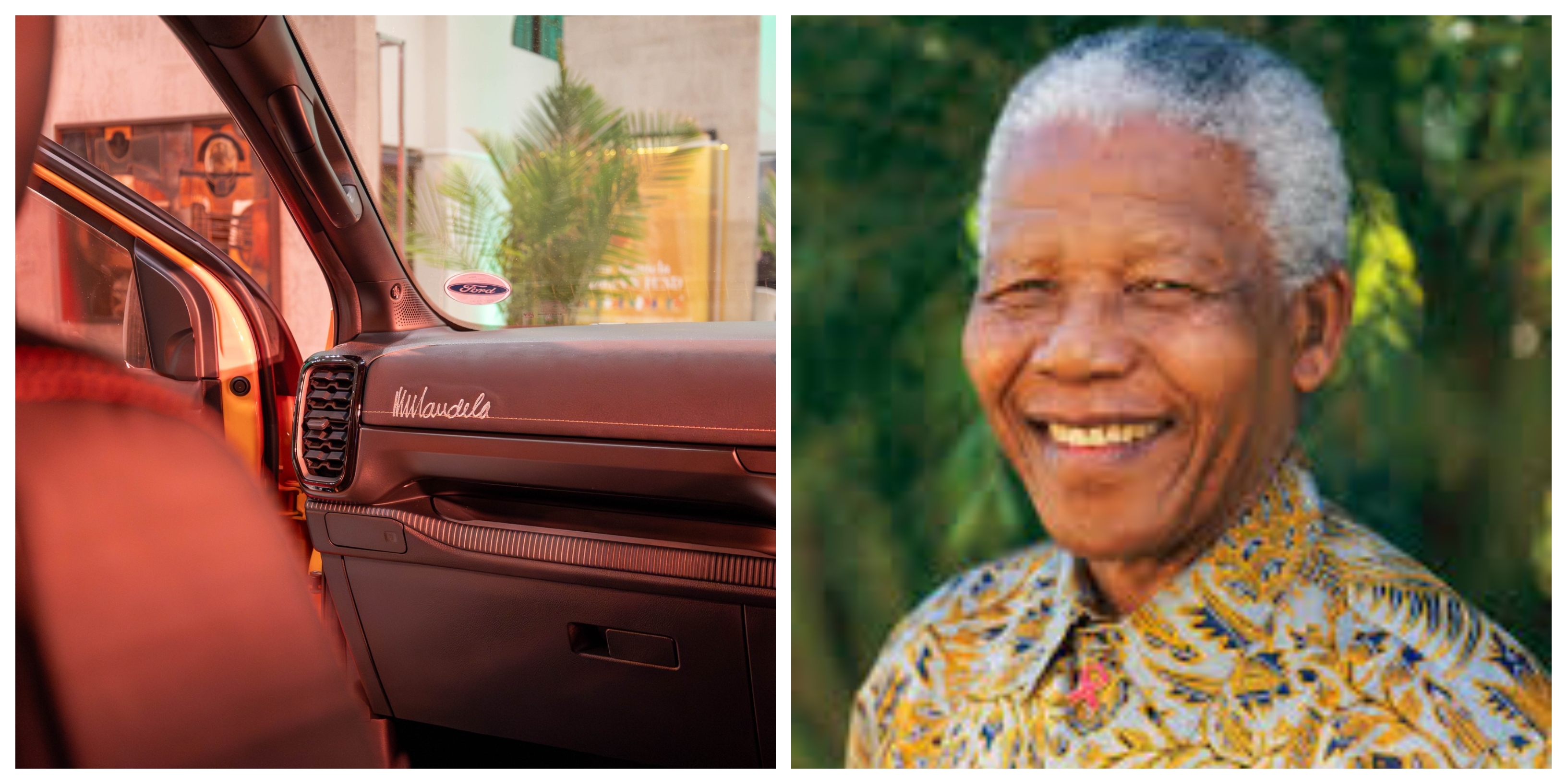 Global auto giant Ford builds first ever pickup truck with Nelson Mandela’s signature to support charity in South Africa