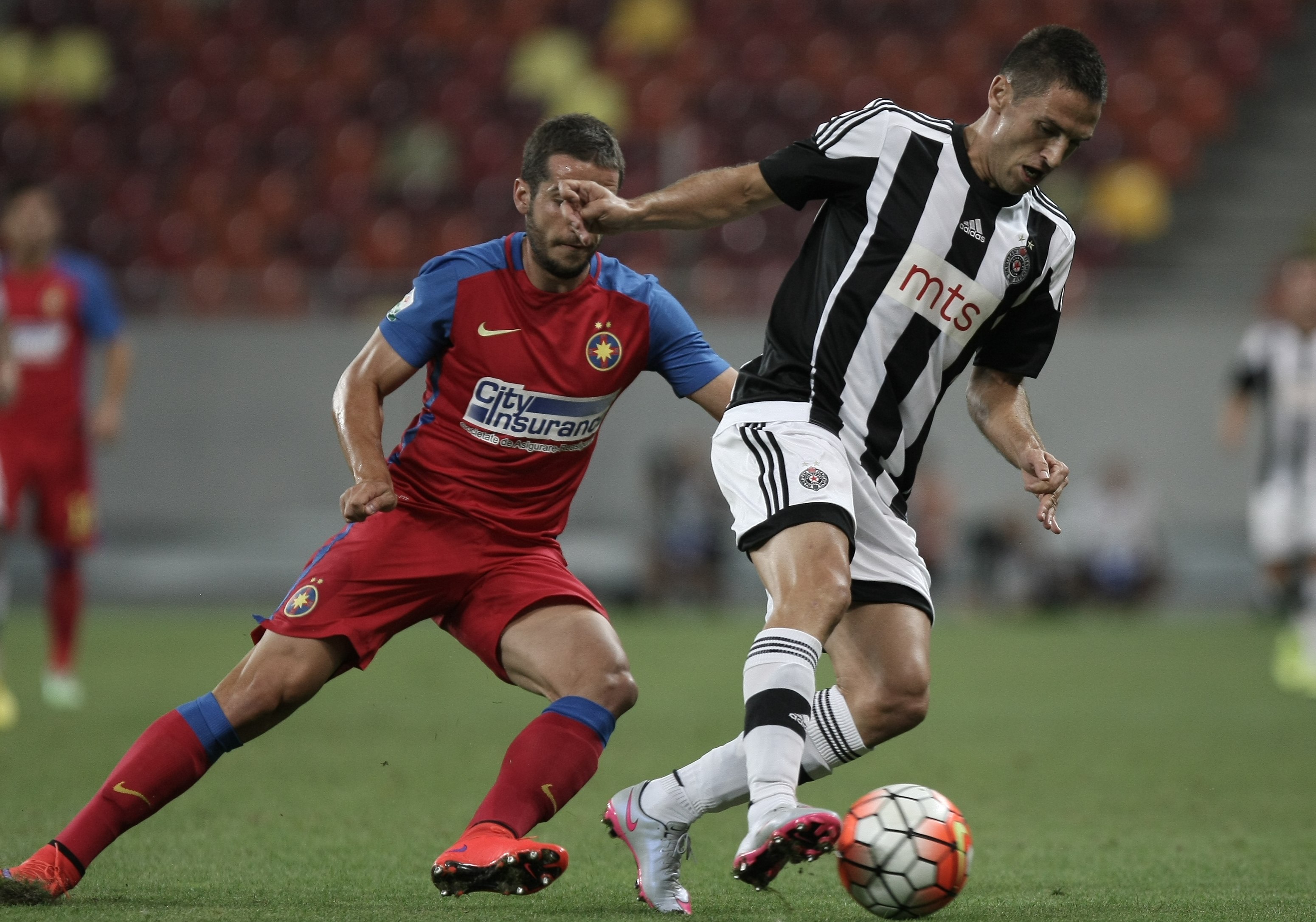 Steaua - Partizan 1-1 (Liga Campionilor, turul III preliminar, prima manșă). Gigi s-a rugat, Varela a egalat, iar calificarea în play-off se decide în infernul de la Belgrad / LIVE BLOG & VIDEO