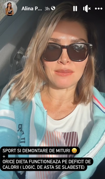 Ce dietă ține Alina Pușcaș, după ce s-a îngrășat 5 kilograme. Timp de 3 zile consumă un singur aliment: „Pot să mănânc oricât”